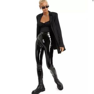 Danielle Bernstein Patent Leggings